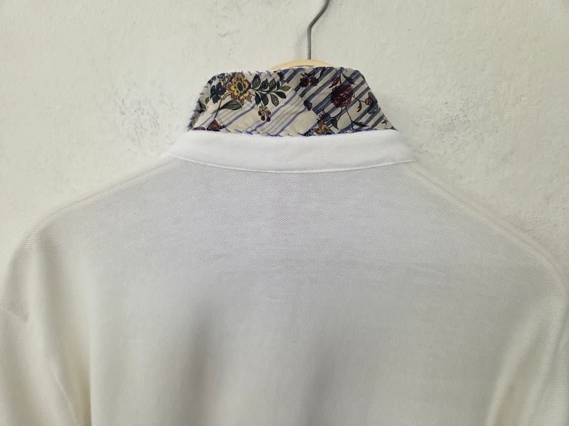 BOB 화이트 자수 포인트 폴로티 2XL 상품이미지10