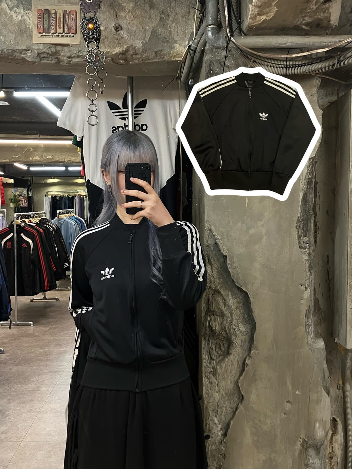 아디다스 파이어버드 트랙탑 져지 블랙 85  #csz2405 상품이미지1