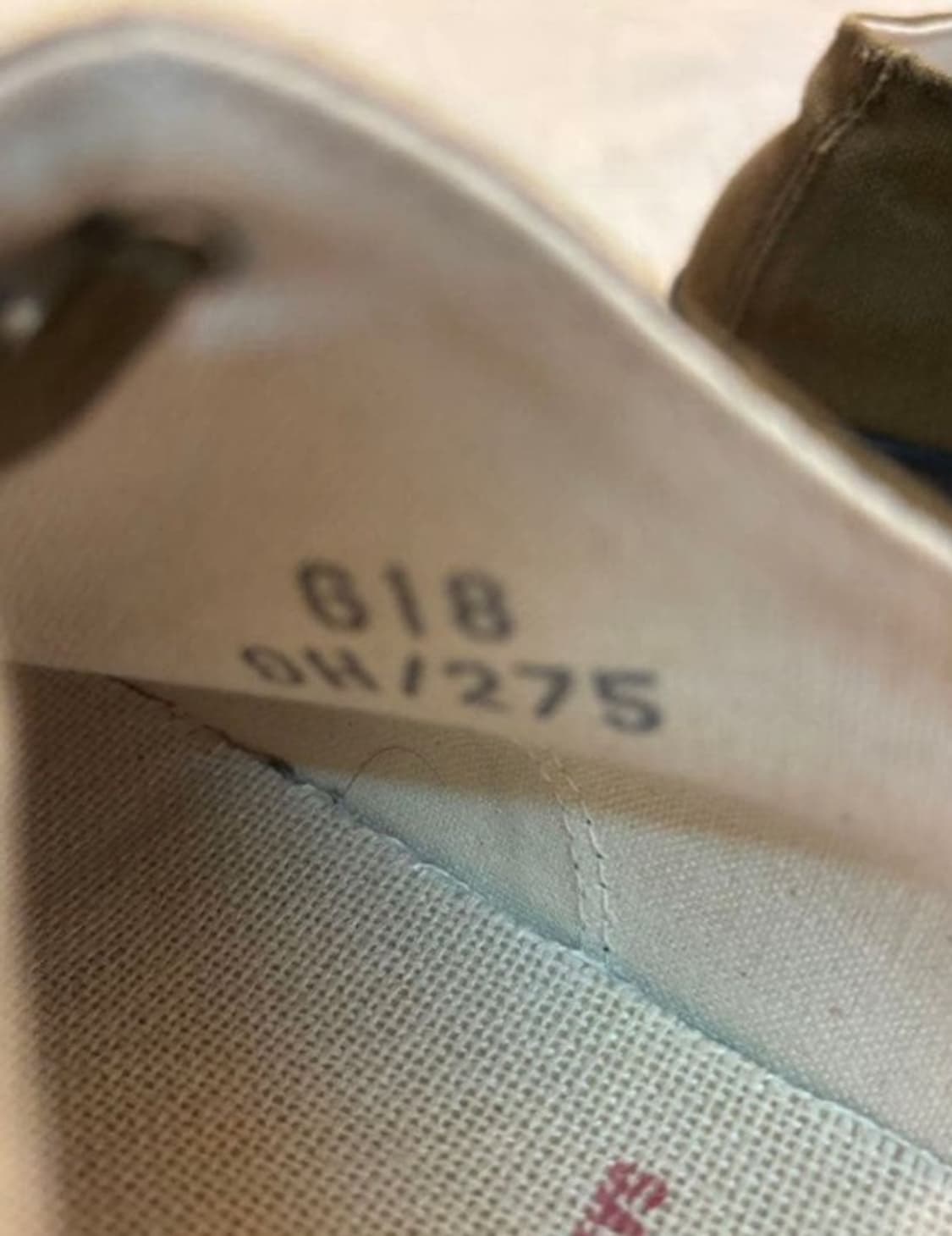 [275] 와쿠와 / 올리브 & 검솔 (1950s 텐트 클로쓰) 상품이미지8