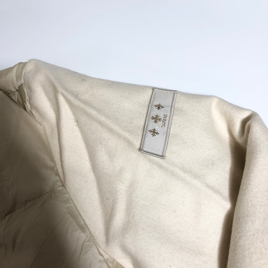 타트라스 패딩 믹스 하프 코트  상품이미지4