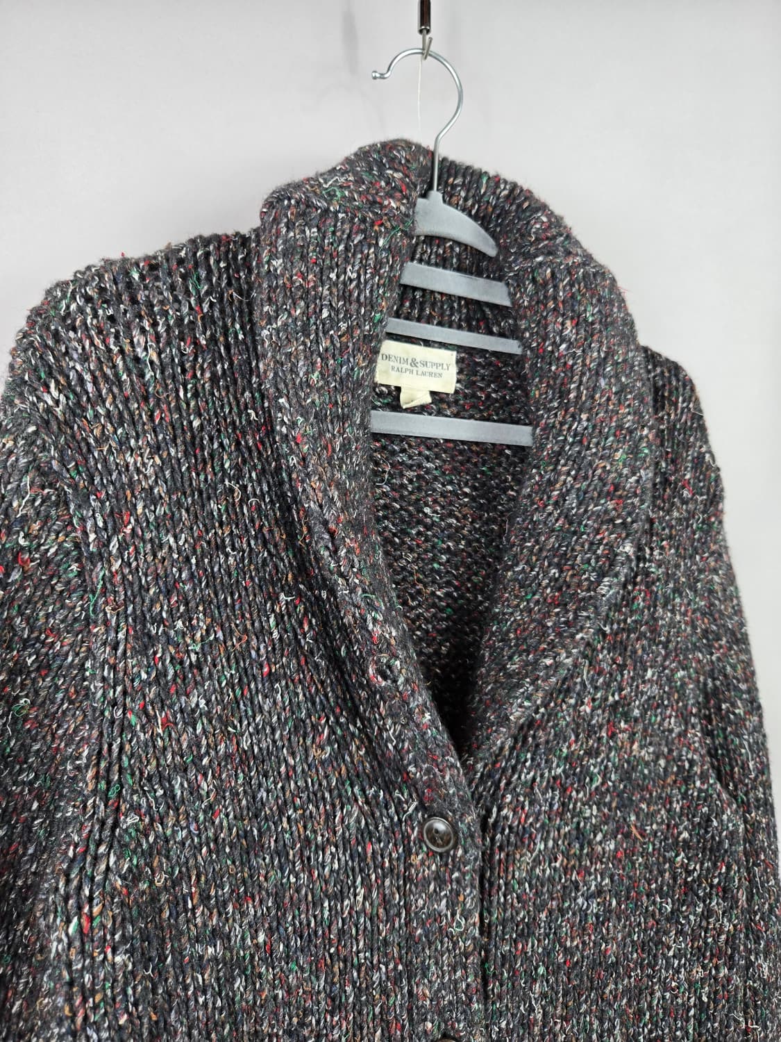 [무료배송]데님앤서플라이 랄프로렌 M 여성 울 실크 혼방 니트 가디건 상품이미지2