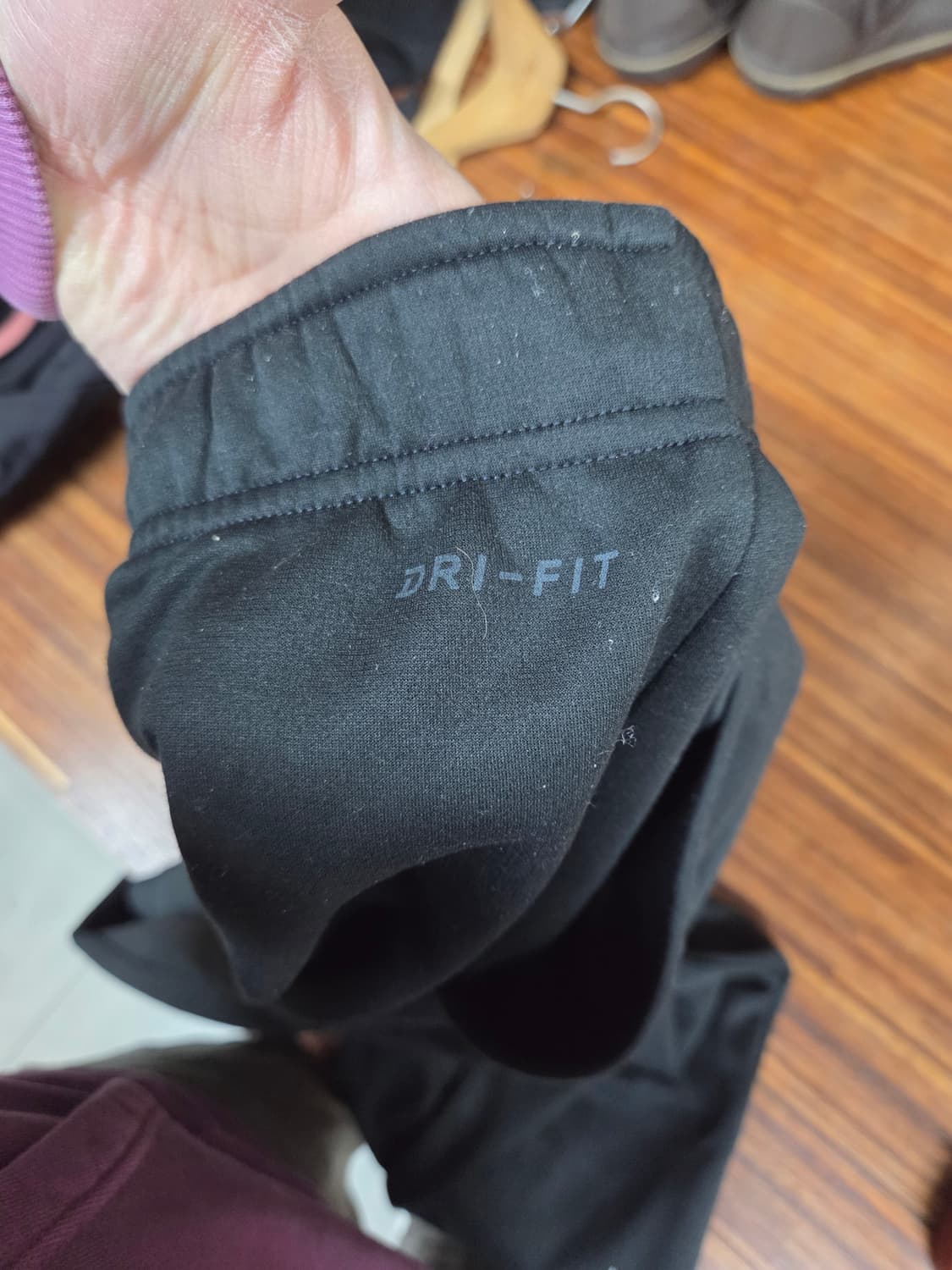 나이키 드라이핏 스우시 안감플리스 조거팬츠 xxl 상품이미지6
