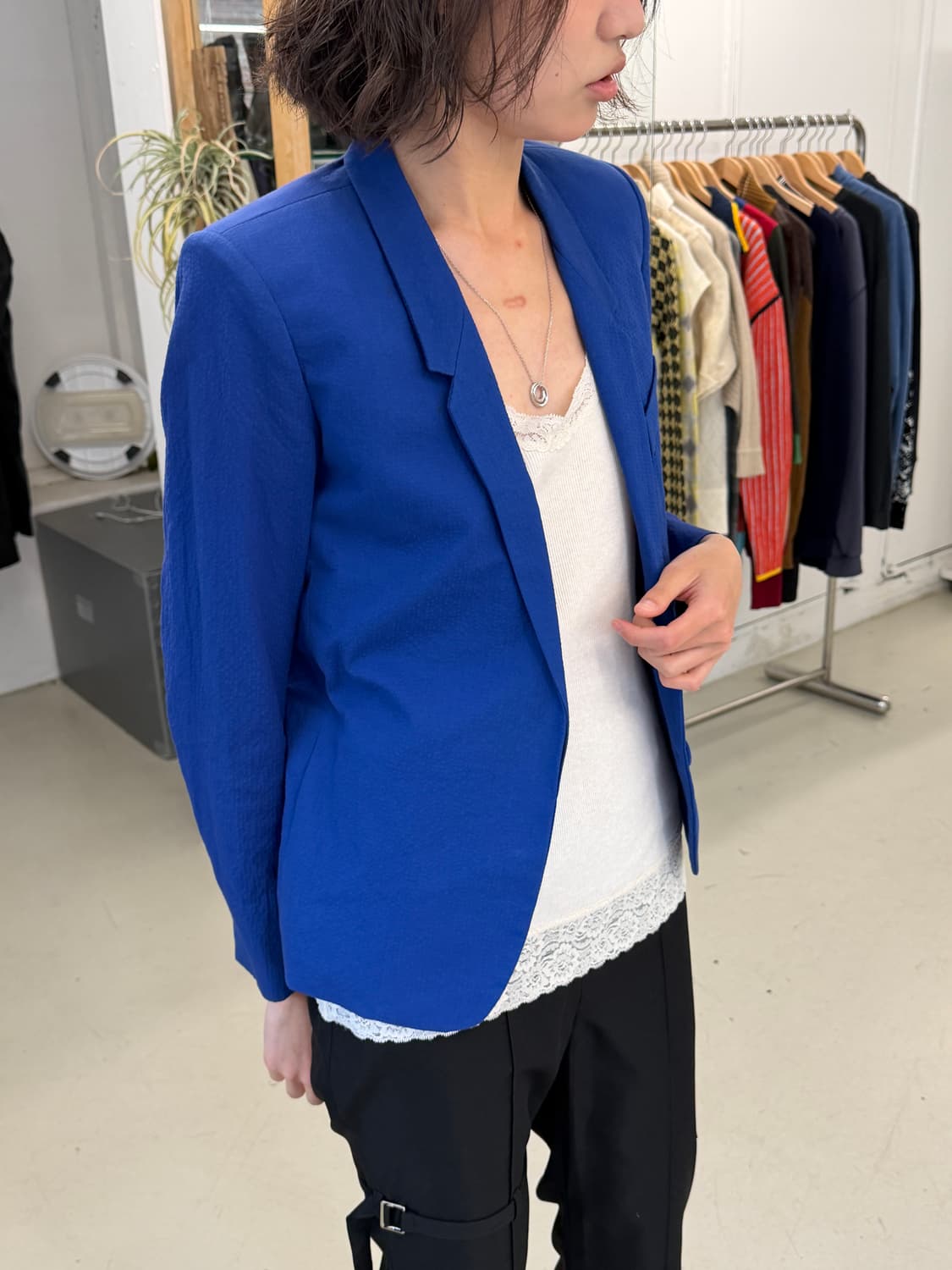French blue jacket 상품이미지1