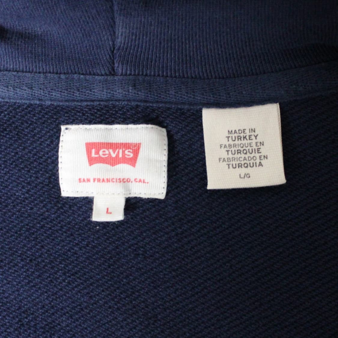 Levi’s 리바이스 레터링 로고 후드집업  상품이미지3