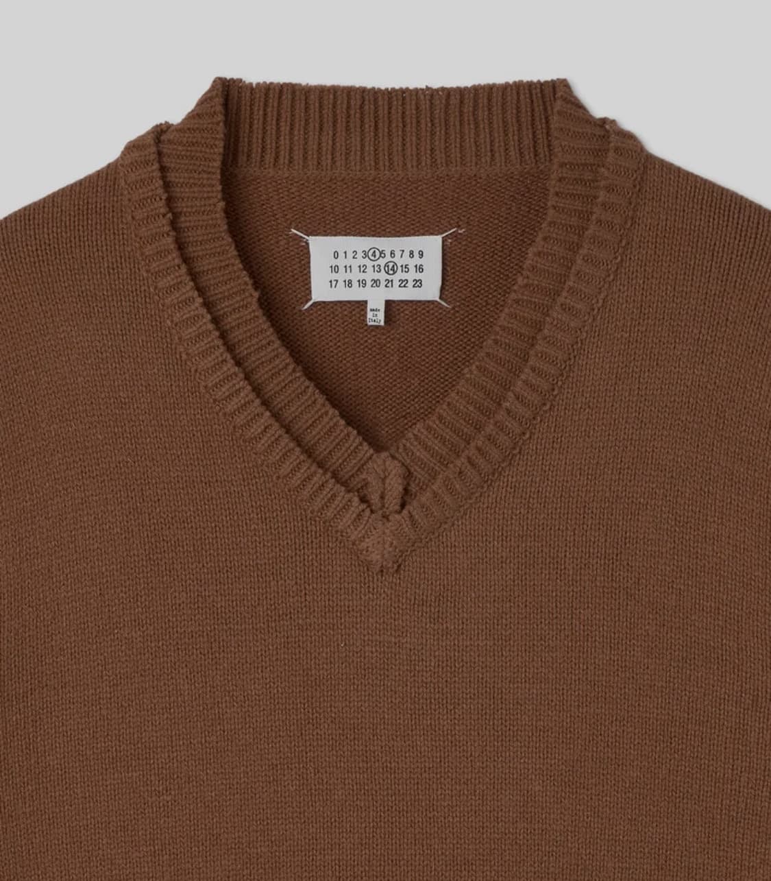 메종 마르지엘라 브이넥 니트 상품이미지6