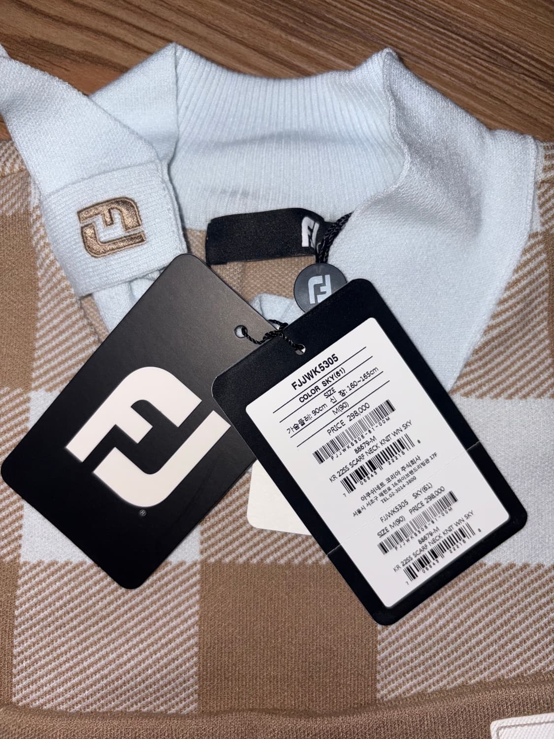 풋조이(FootJoy) 골프 니트 스커트 세트 (새상품) 상품이미지5