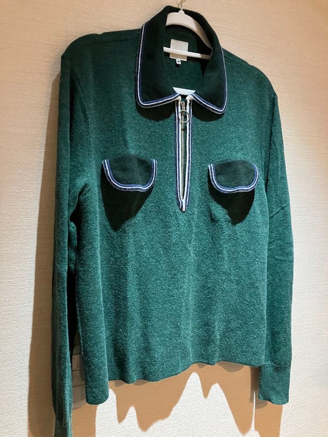 [XL]사스콰치패브릭스 하프 집 니트 상품이미지1