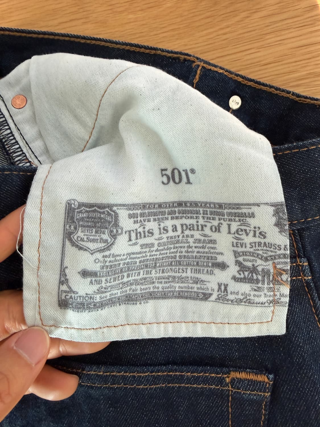 리바이스(Levi's) 501 데님 팬츠 상품이미지8