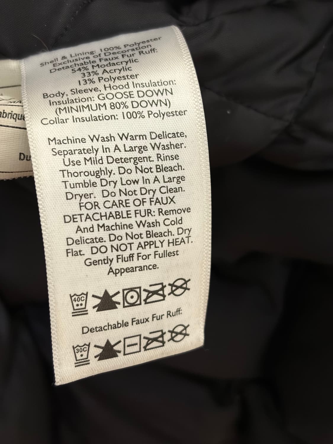 에디바우어 빈티지 구스패딩 필파워 600 (여성용M) 상품이미지9