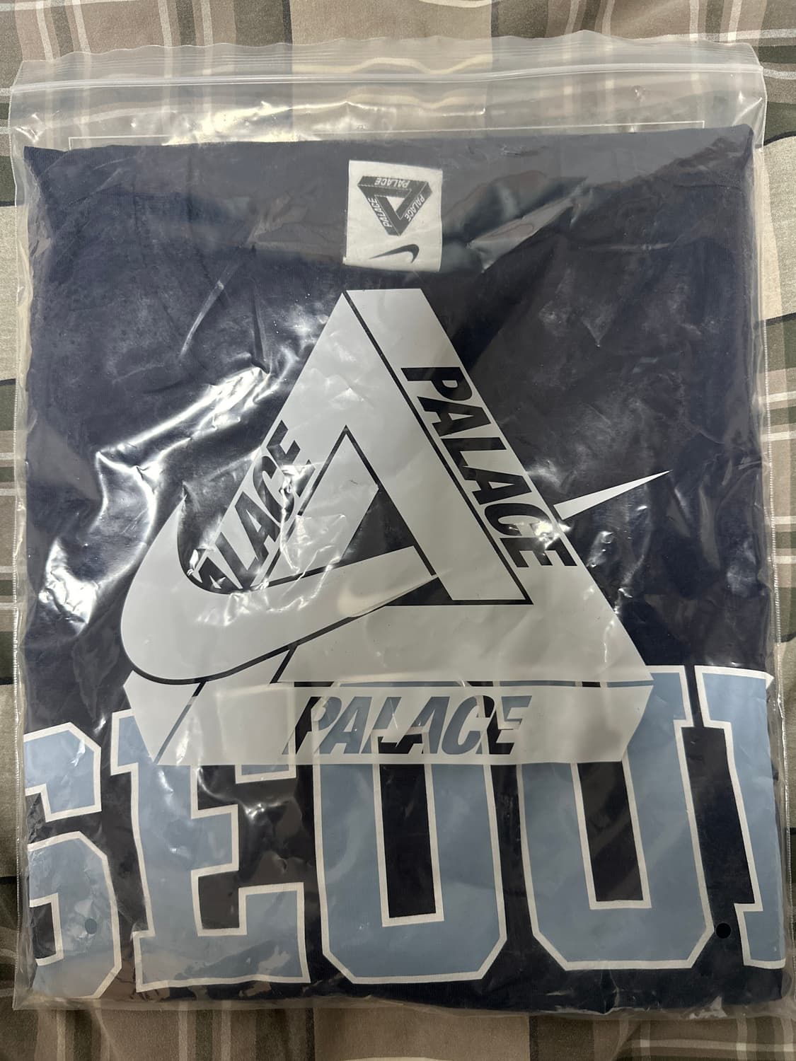 25FW 팔라스 x 나이키 샵 티셔츠 압구정 네이비 XXL 상품이미지2