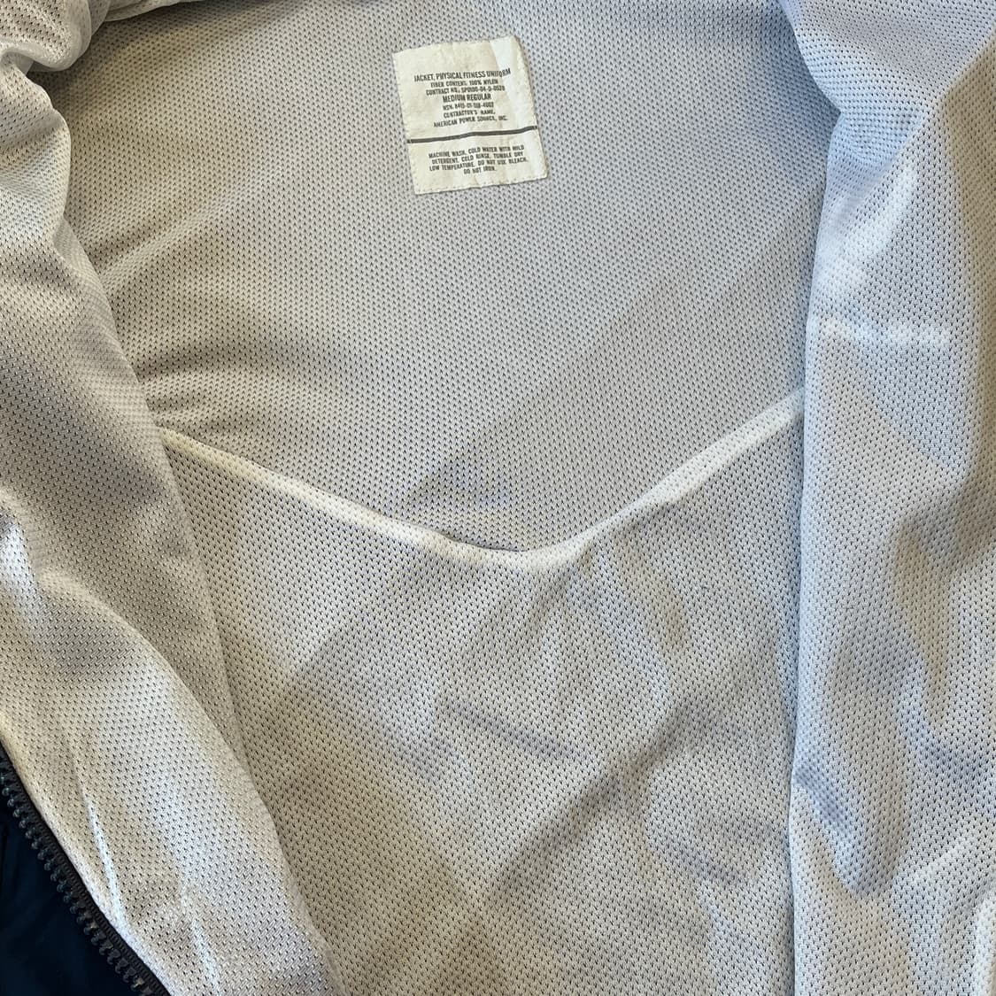 Ipfu 미 공군 네이비 활동복 아미 자켓 바람막읻 상품이미지8