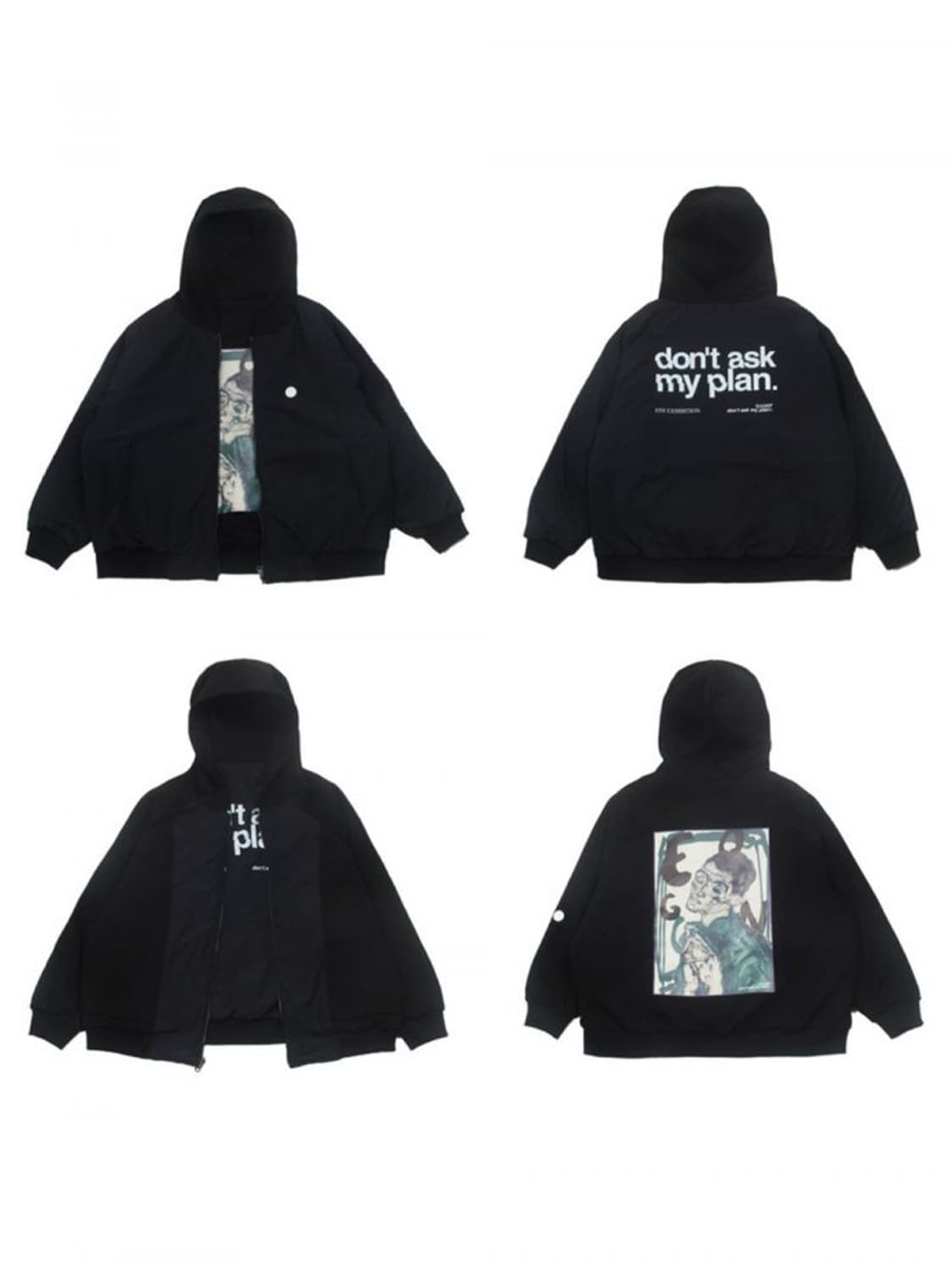 DAMP REVERSIBLE HEAVY HOOD 상품이미지2