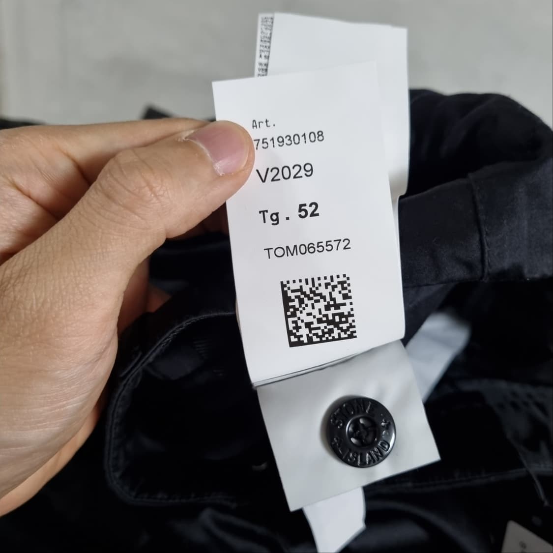 스톤아일랜드 쉐도우프로젝트 블랙 팬츠 52 상품이미지6