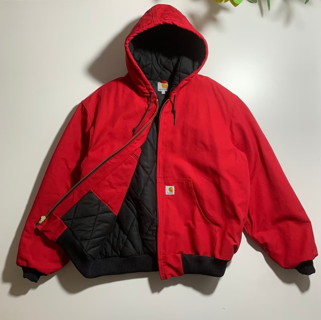 (새상품) 칼하트 J140 레드 액티브 자켓 상품이미지2