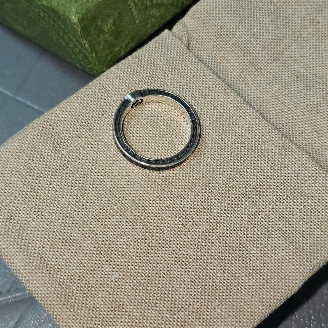 구찌 인트로킹 애나멜 반지 12호 상품이미지5