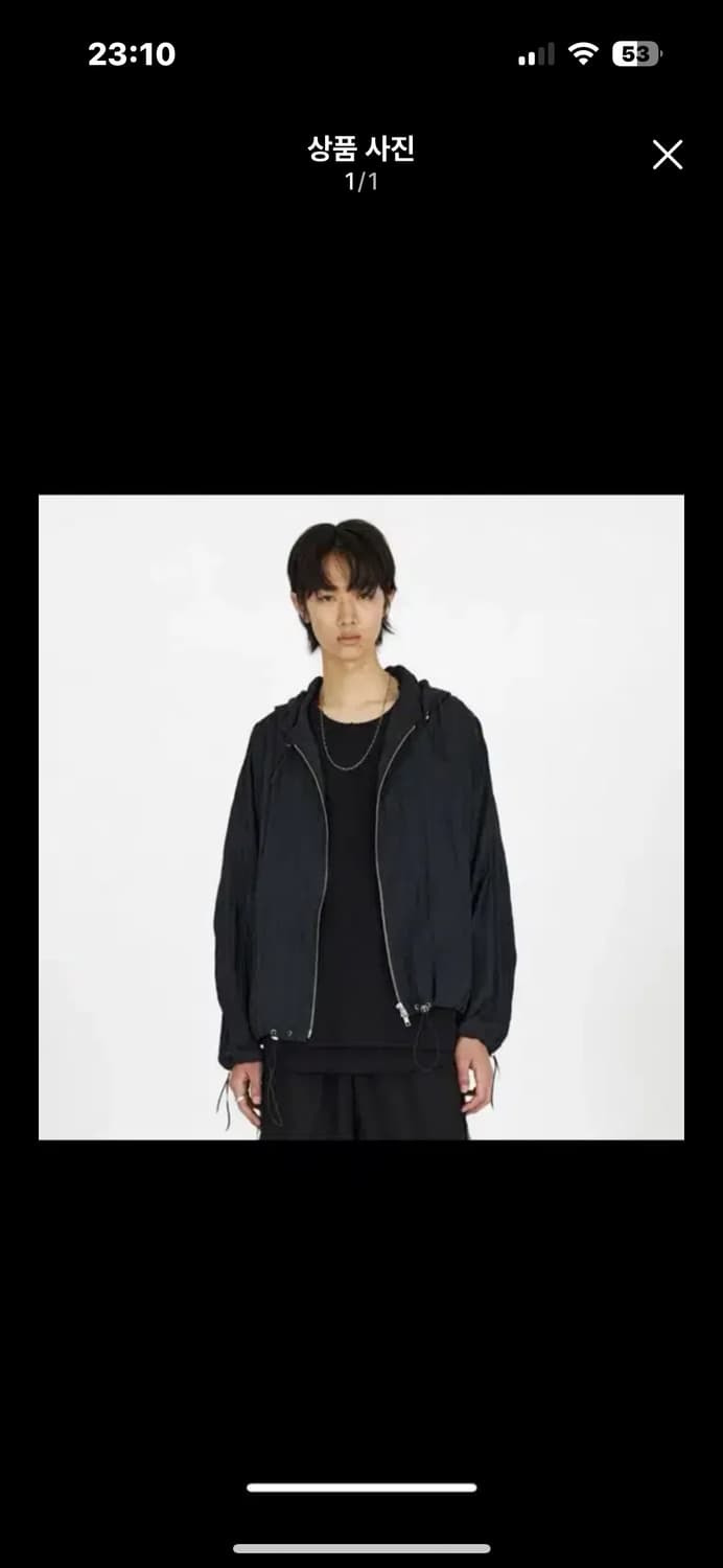유스 youth shirring flight jacket black M 상품이미지1
