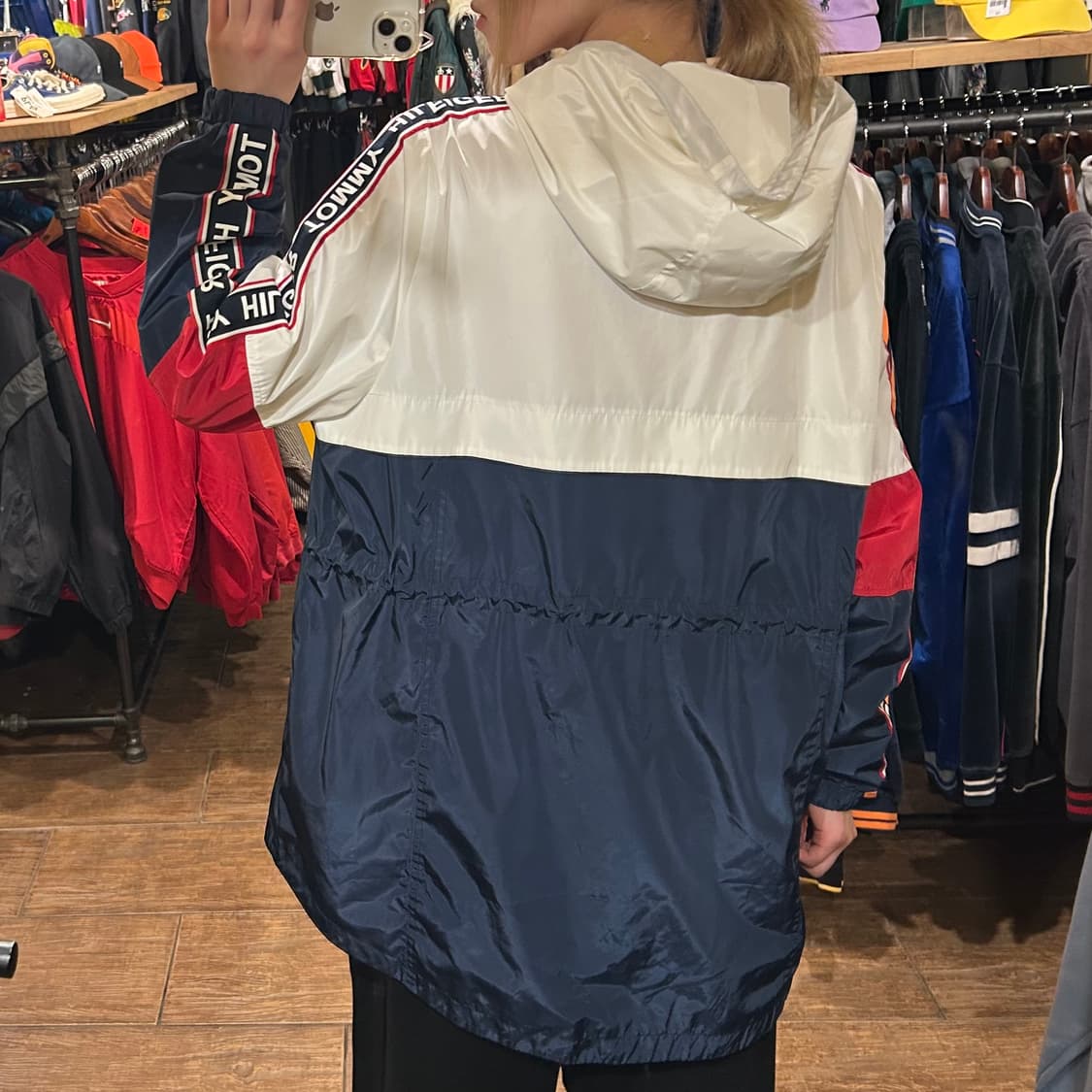 [HI] 타미힐피거 바람막이 화이트 상품이미지5