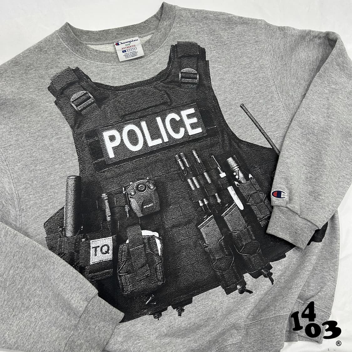 POLICE VEST 커스텀 맨투맨 🚓🚨 상품이미지2