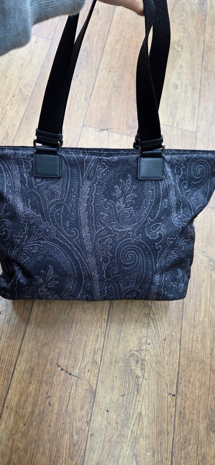 에트로 페이즐 블랙 토드백 ㅡ정품  상품이미지8