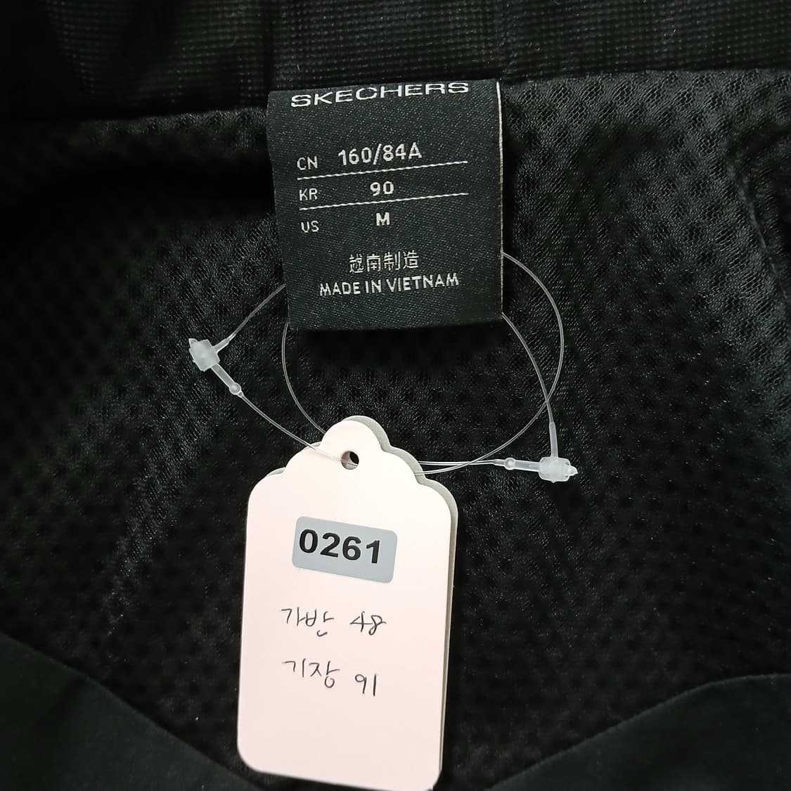 스케쳐스 블랙 후드 롱 코트 상품이미지9