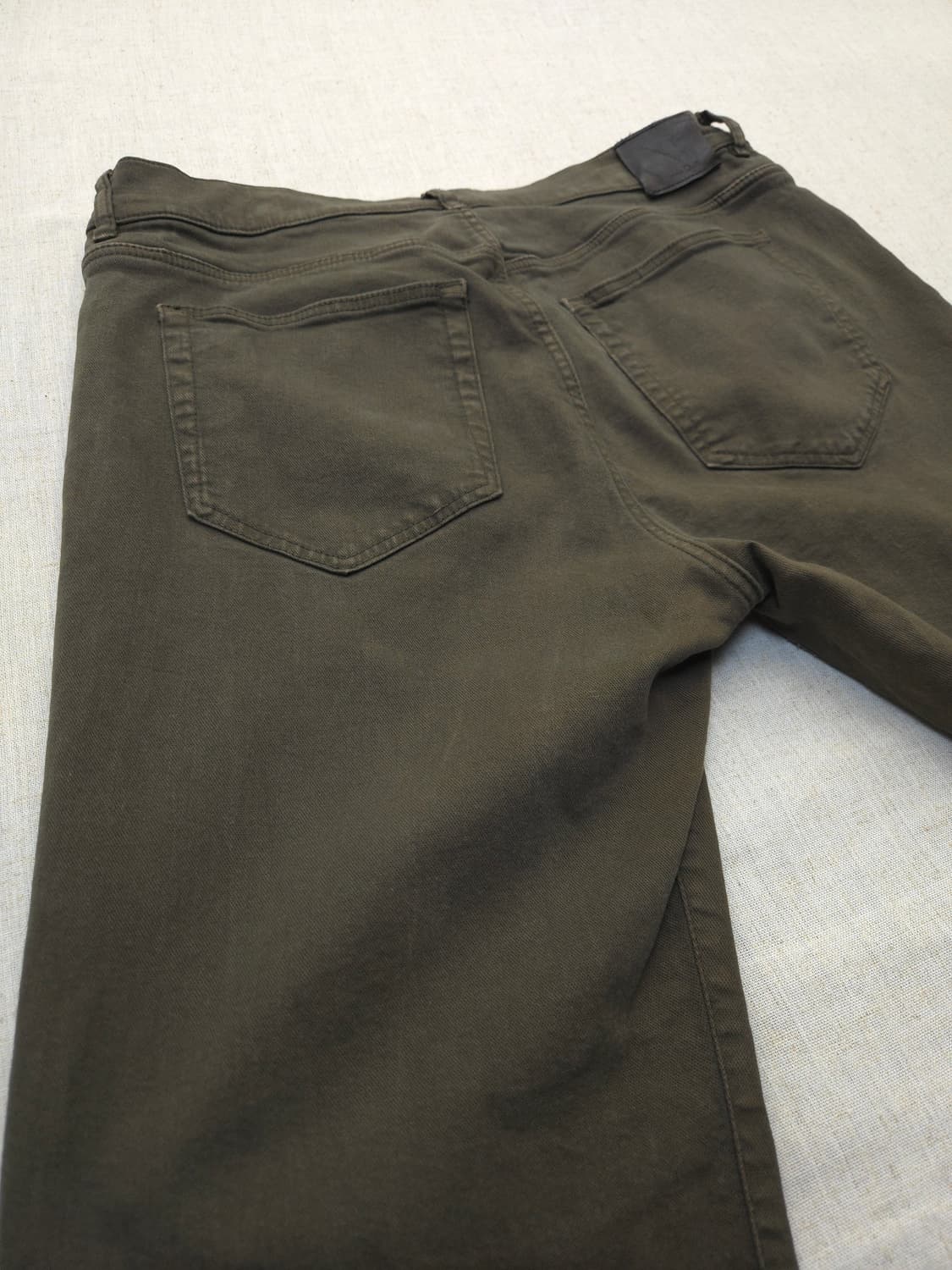 마시모두띠 카키색 남성 면바지 상품이미지10