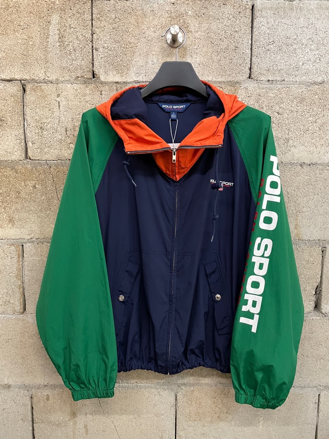 폴로 스포츠 컬러 블록 바람막이 상품이미지1