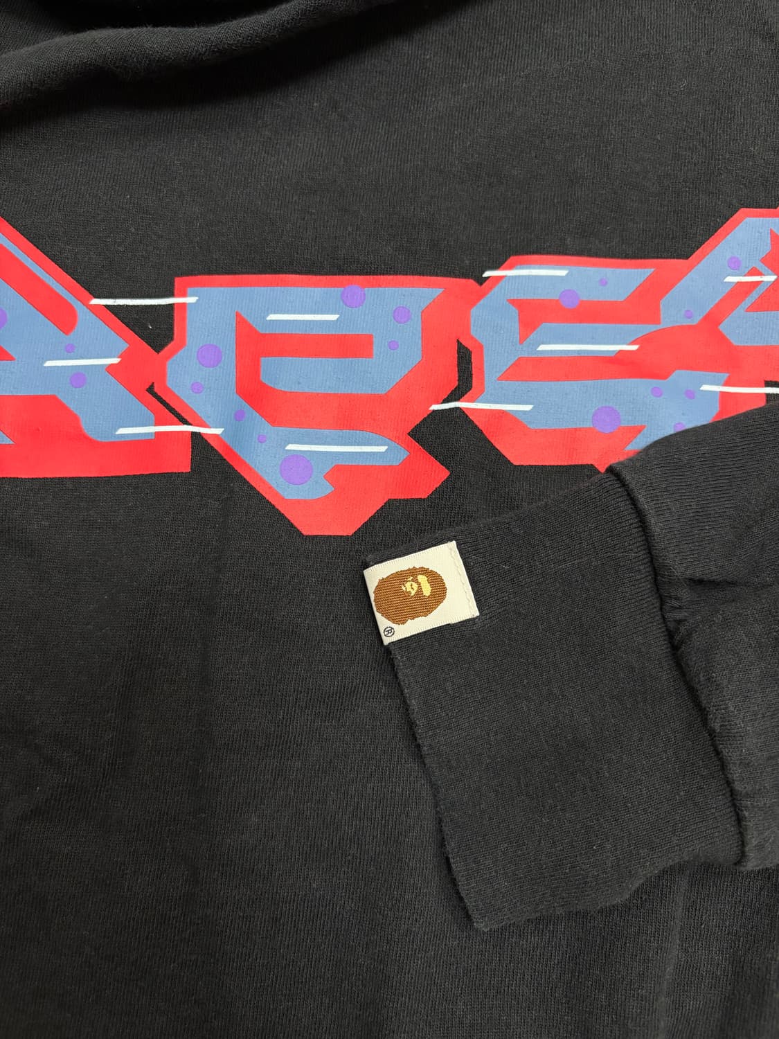 BAPE Ape Logo L/S Tee (S size) 상품이미지7