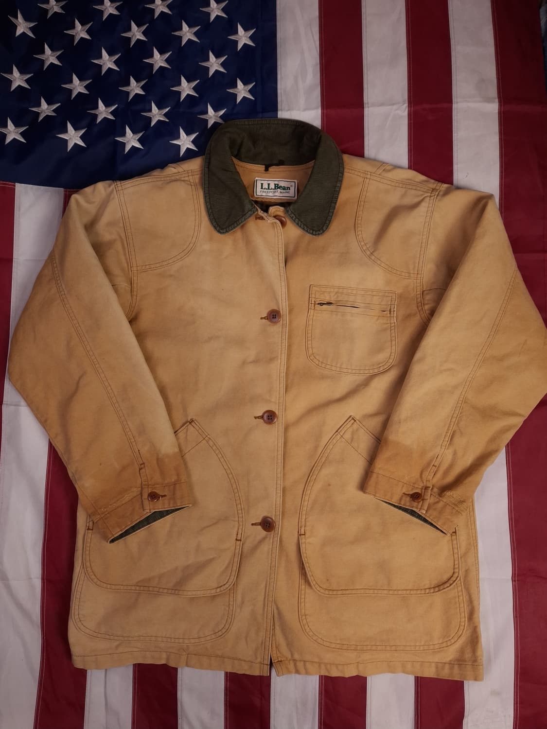 오리지날 90's 엘엘빈 프리마로프트 원단 워크자켓 상품이미지1