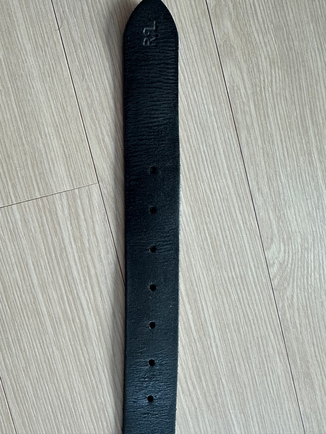 RRL 핸드 버니시 레더 벨트(36) 상품이미지5