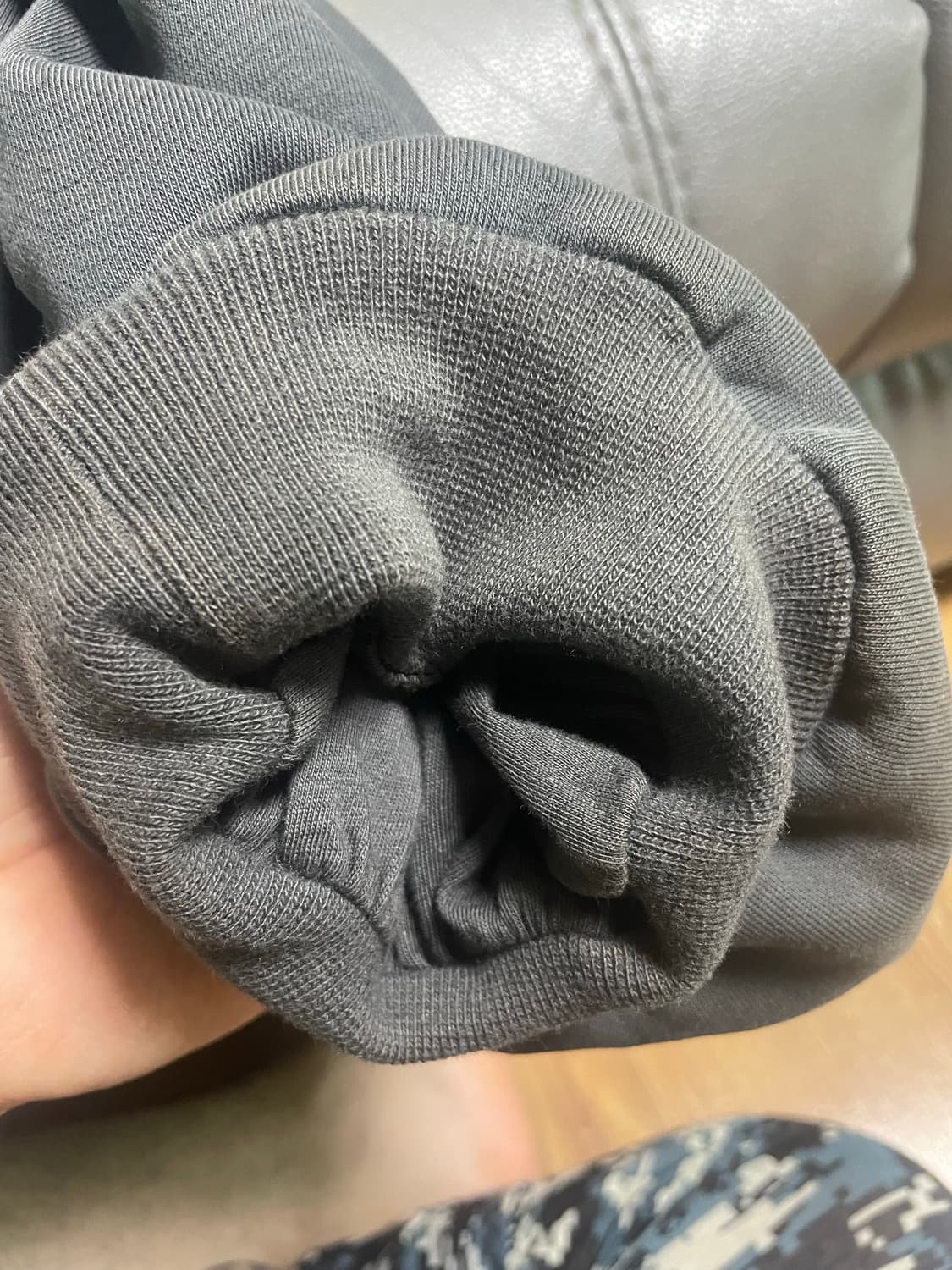 [XL] 발렌시아가 이지갭 도브 후드 블랙 상품이미지3