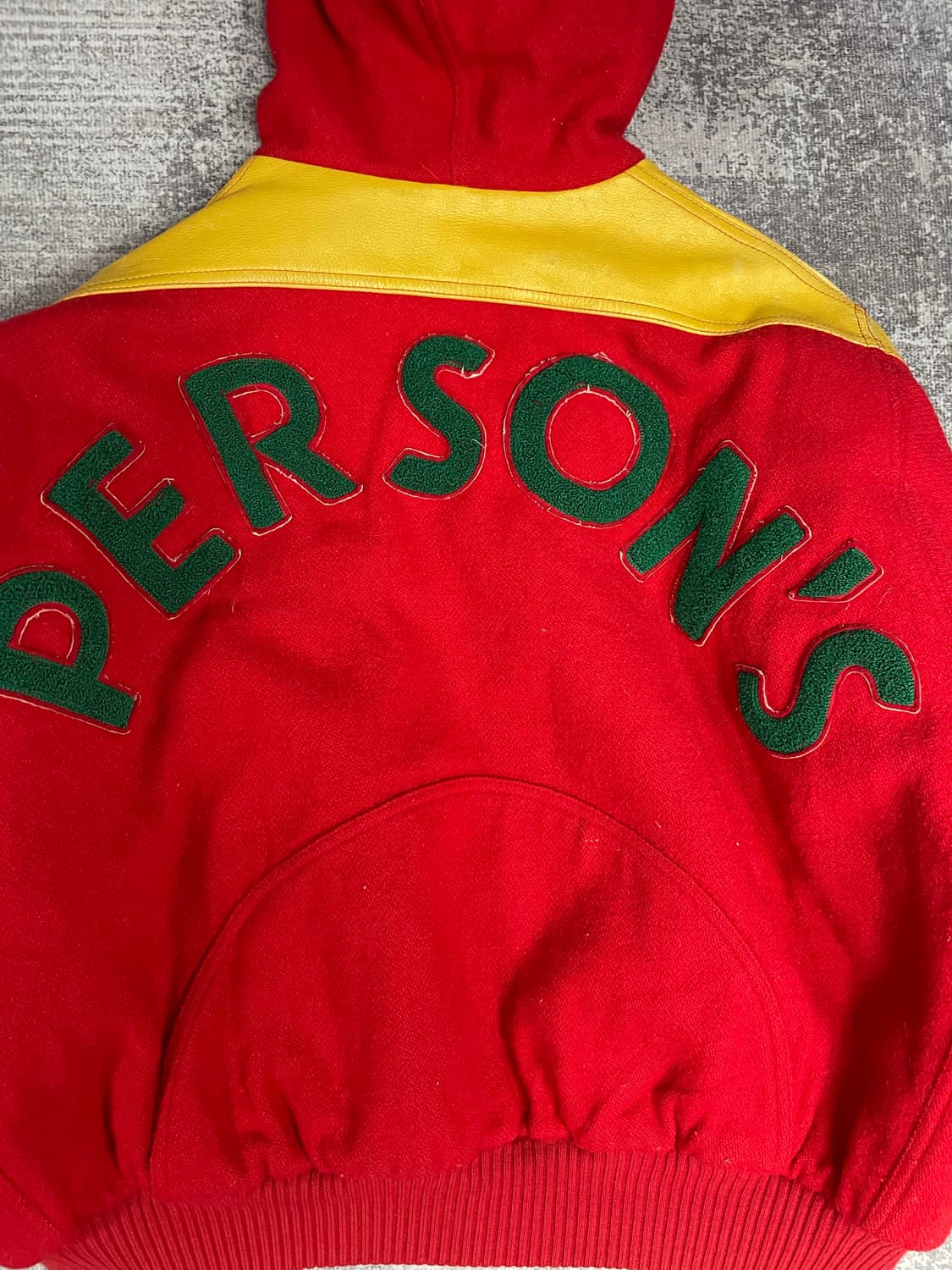 90s japan vintage 사이드레더암 바시티 상품이미지8