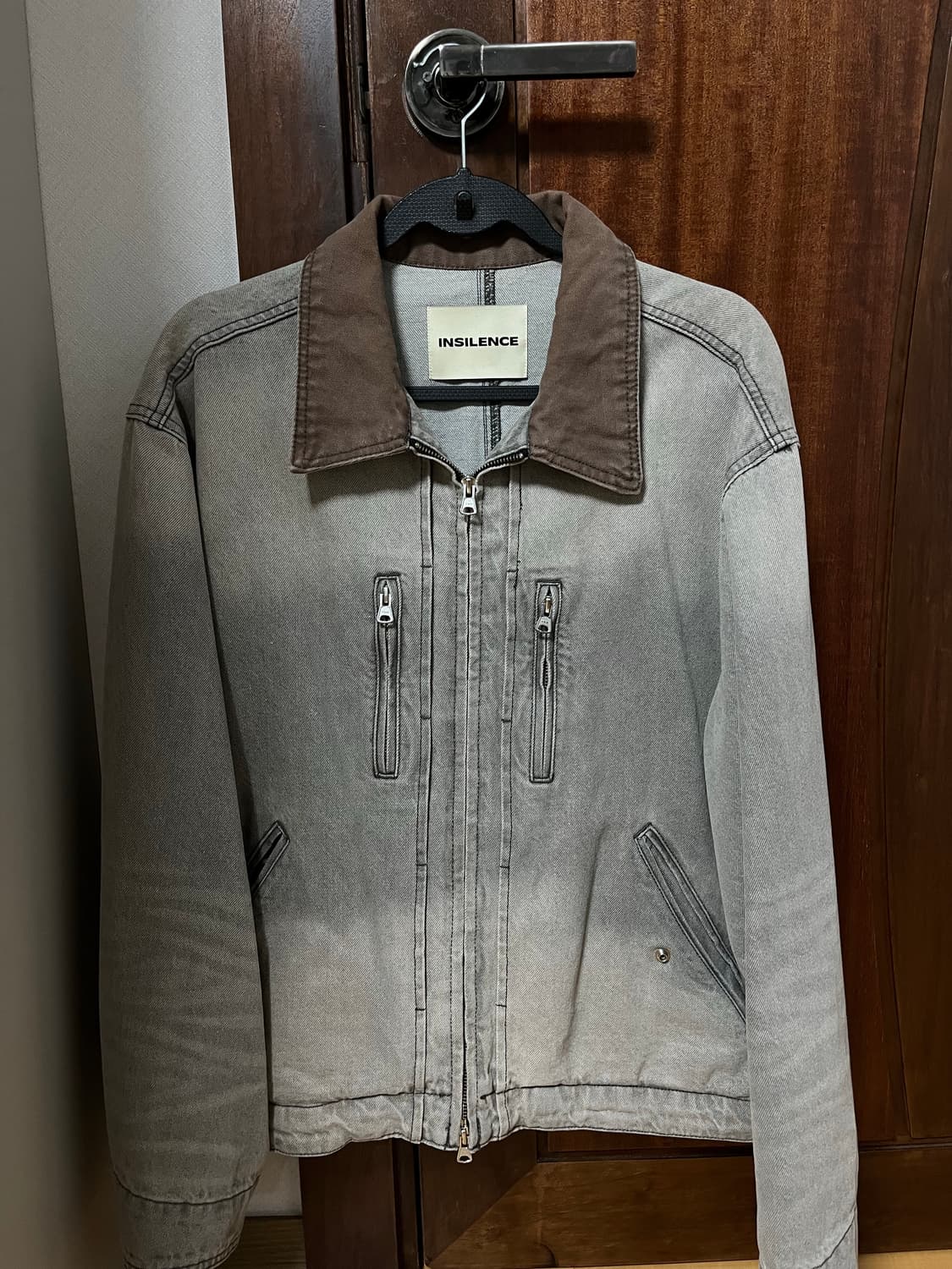인사일런스 워시드 데님 워크 자켓 [M] 상품이미지2