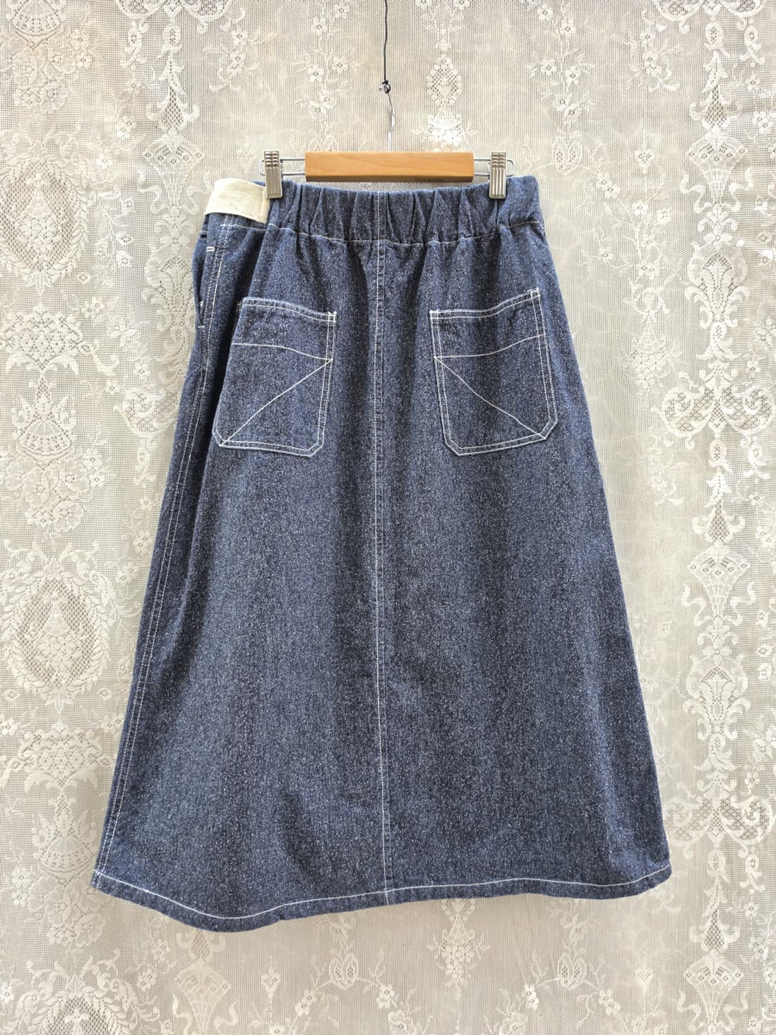 PAR ICI KLASSISK 퍼리시 클래식 데님 렙스커트 상품이미지5