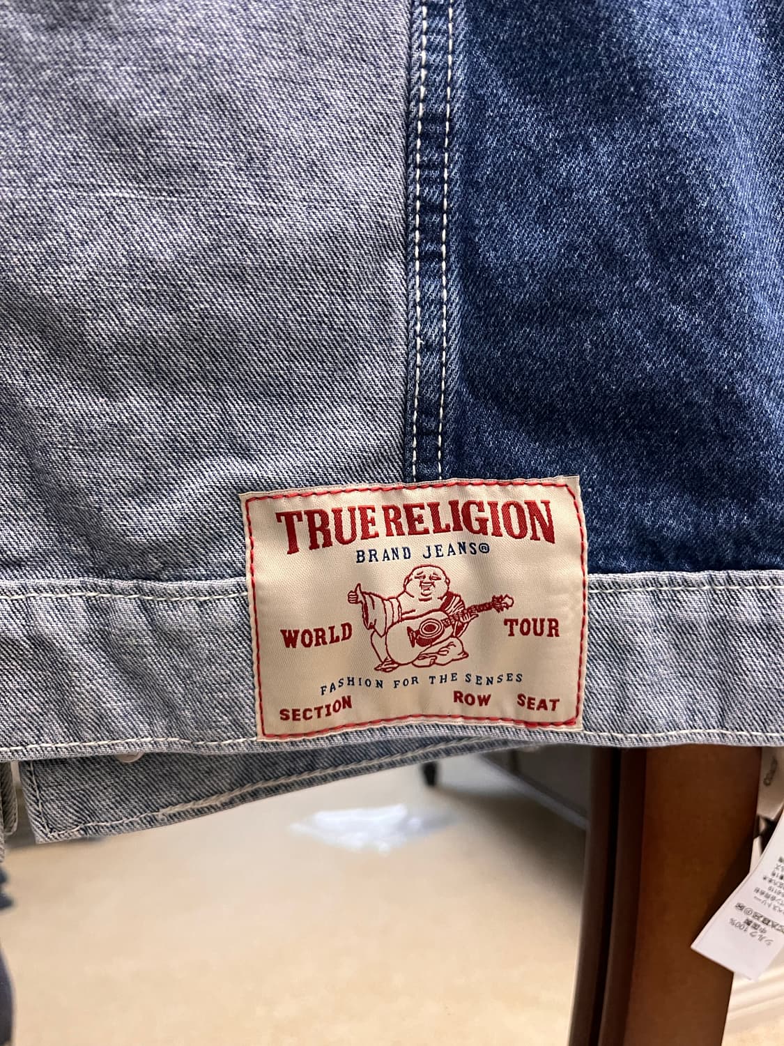 [새상품/미국] 트루릴리전 투톤 데님 자켓 M (리버스트러커700781) 상품이미지8