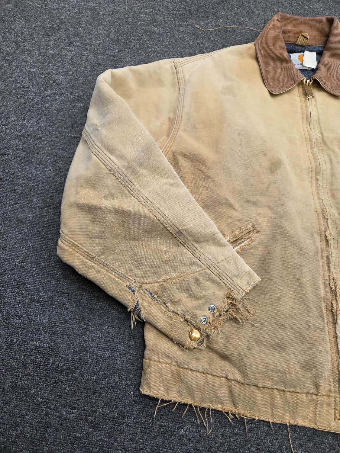 빈티지 칼하트 디트로이트 자켓 상품이미지3
