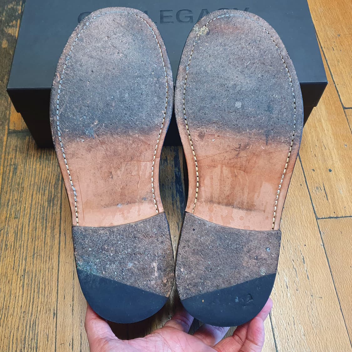 [260] 아워레가시 유니폼 퍼레이드 더비 슈즈 블랙 아워레가시 더비 상품이미지6