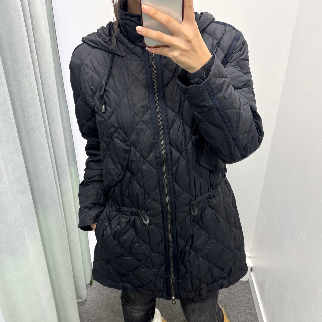 폴로 블랙 투웨이 퀄팅패딩 상품이미지6