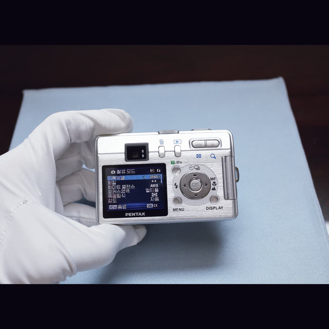 레어<민트급> 펜탁스 옵티오 S50(s40) 빈티지 디카 박스세트 상품이미지8