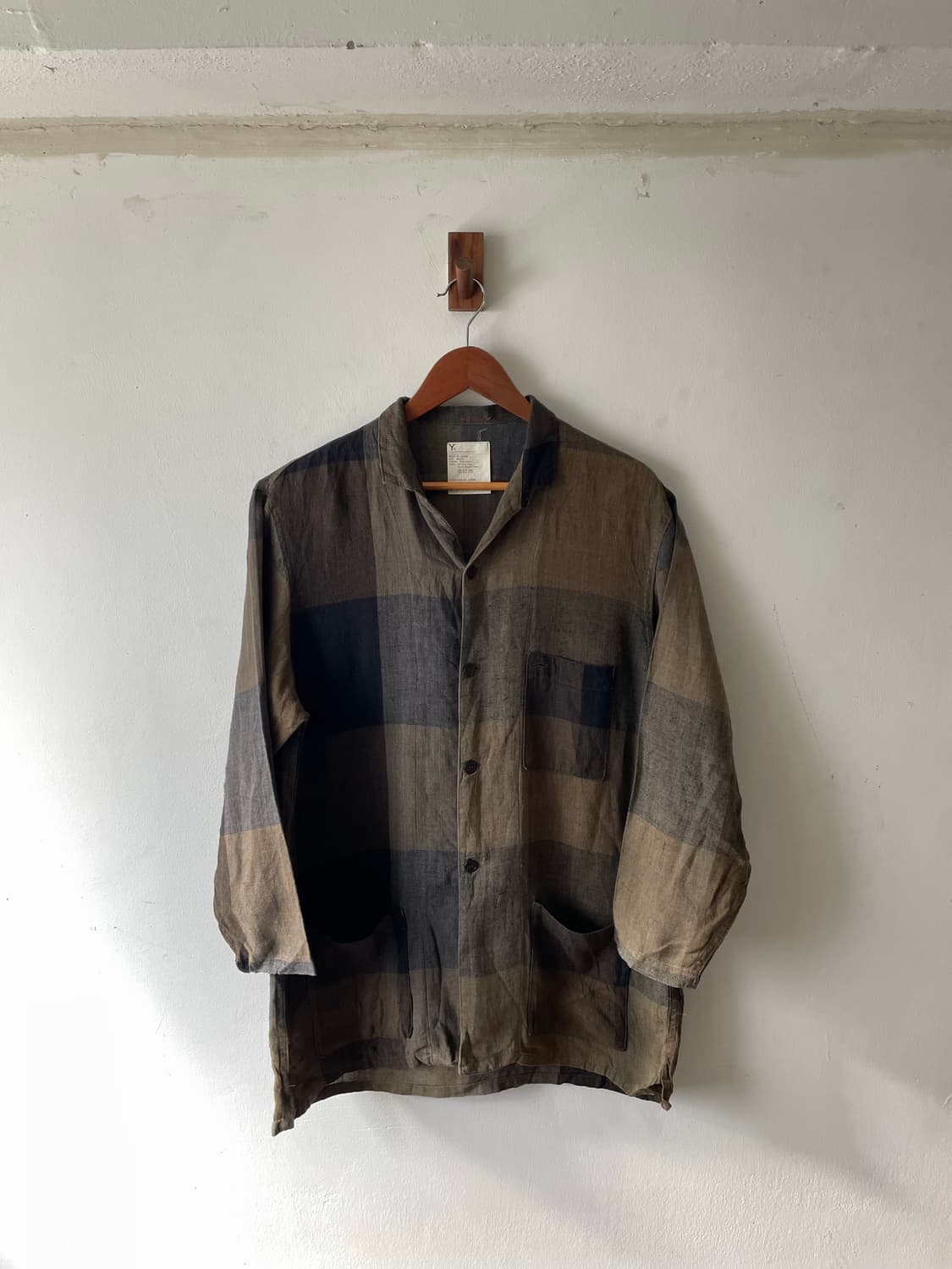 JPN Vintage Yohji Yamamoto Ramie Jacket 상품이미지3