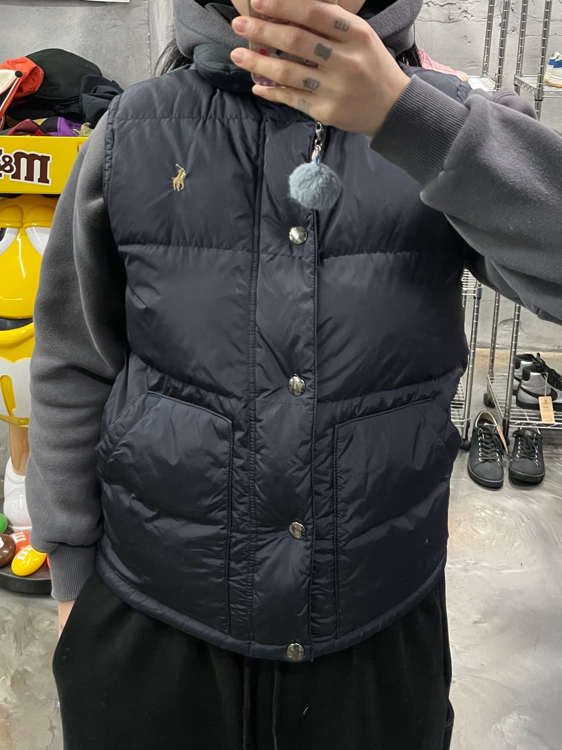 폴로 포니 패딩 조끼 상품이미지9