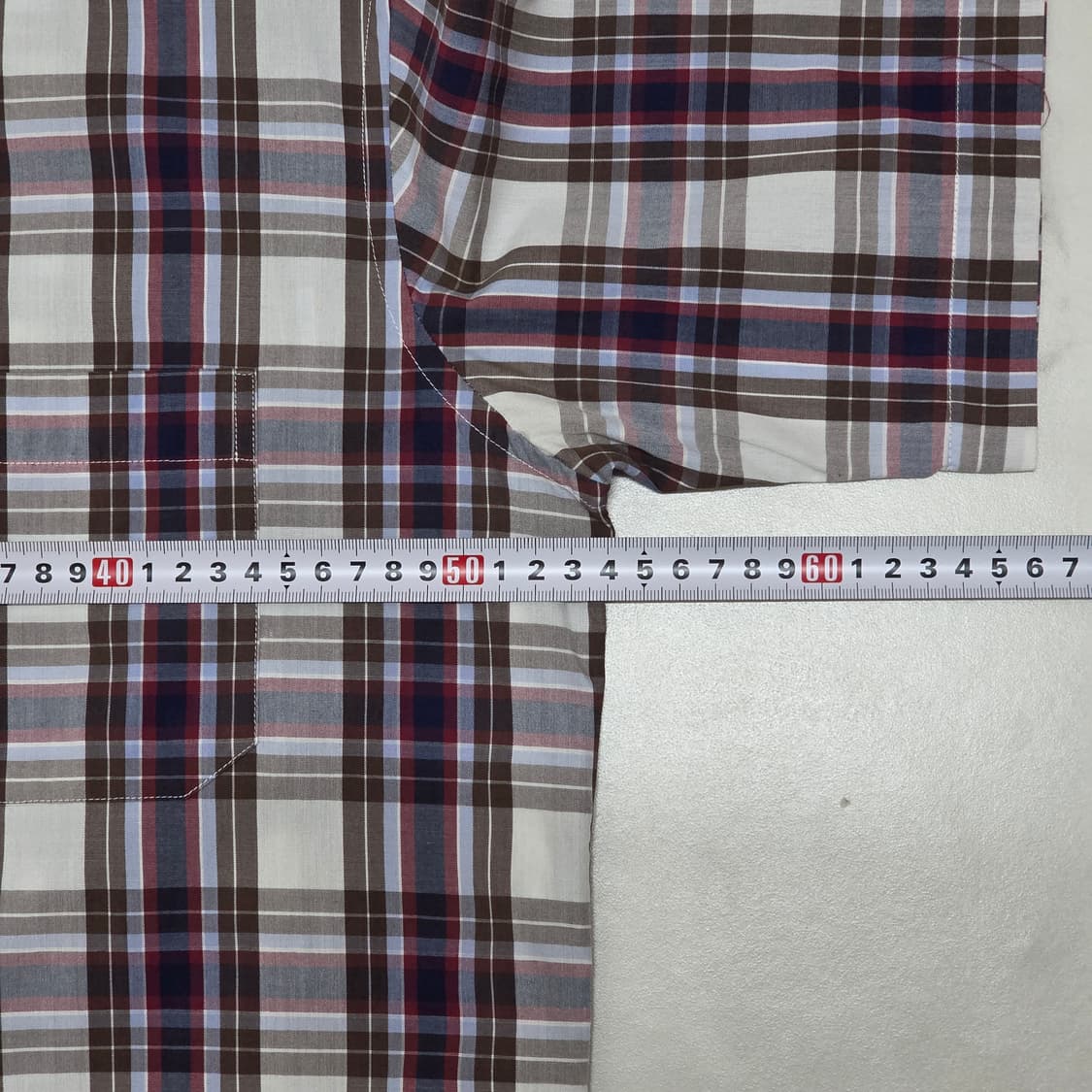 100 닥스 멀티체크 반팔셔츠 상품이미지5