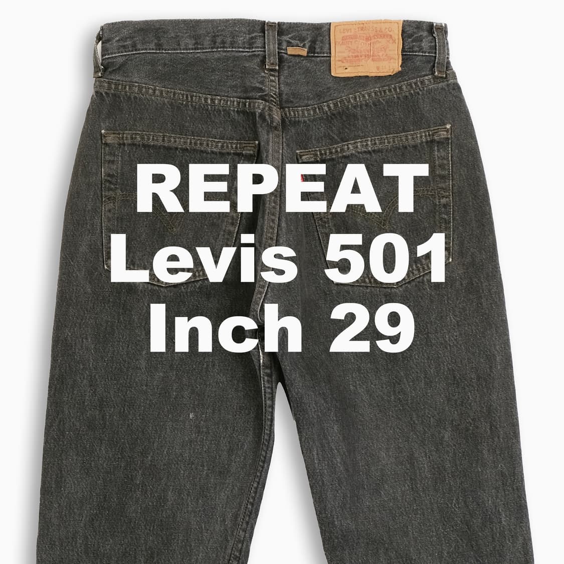 빈티지 리바이스 501 80s UK 29 인치 LV50131218 상품이미지1