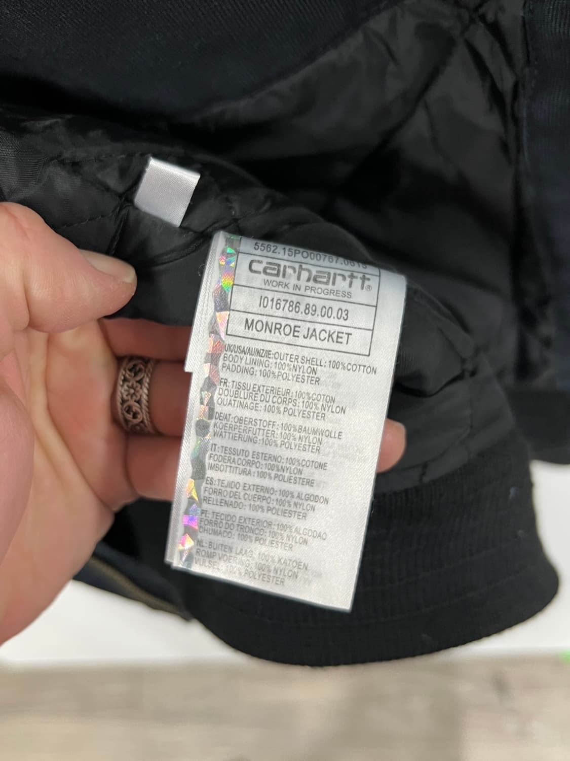 칼하트wip 몬로 워크 자켓 상품이미지4