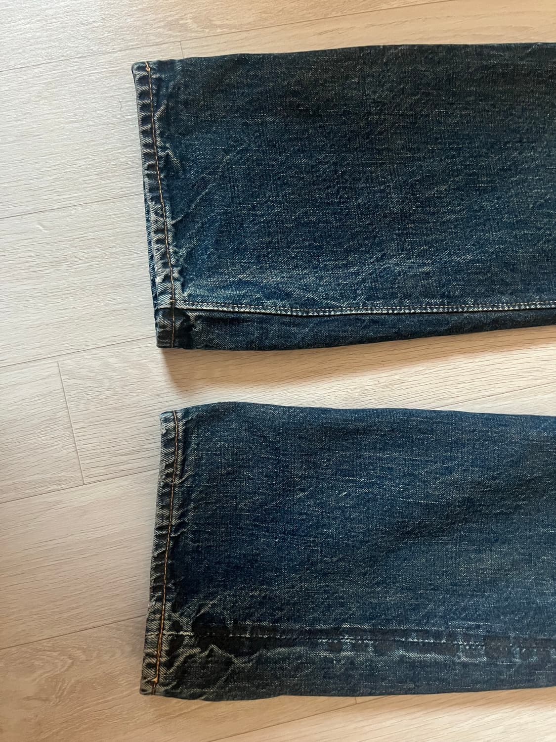 Warehouse blue & grey 웨어하우스 블루앤그레이 데님 팬츠 상품이미지2