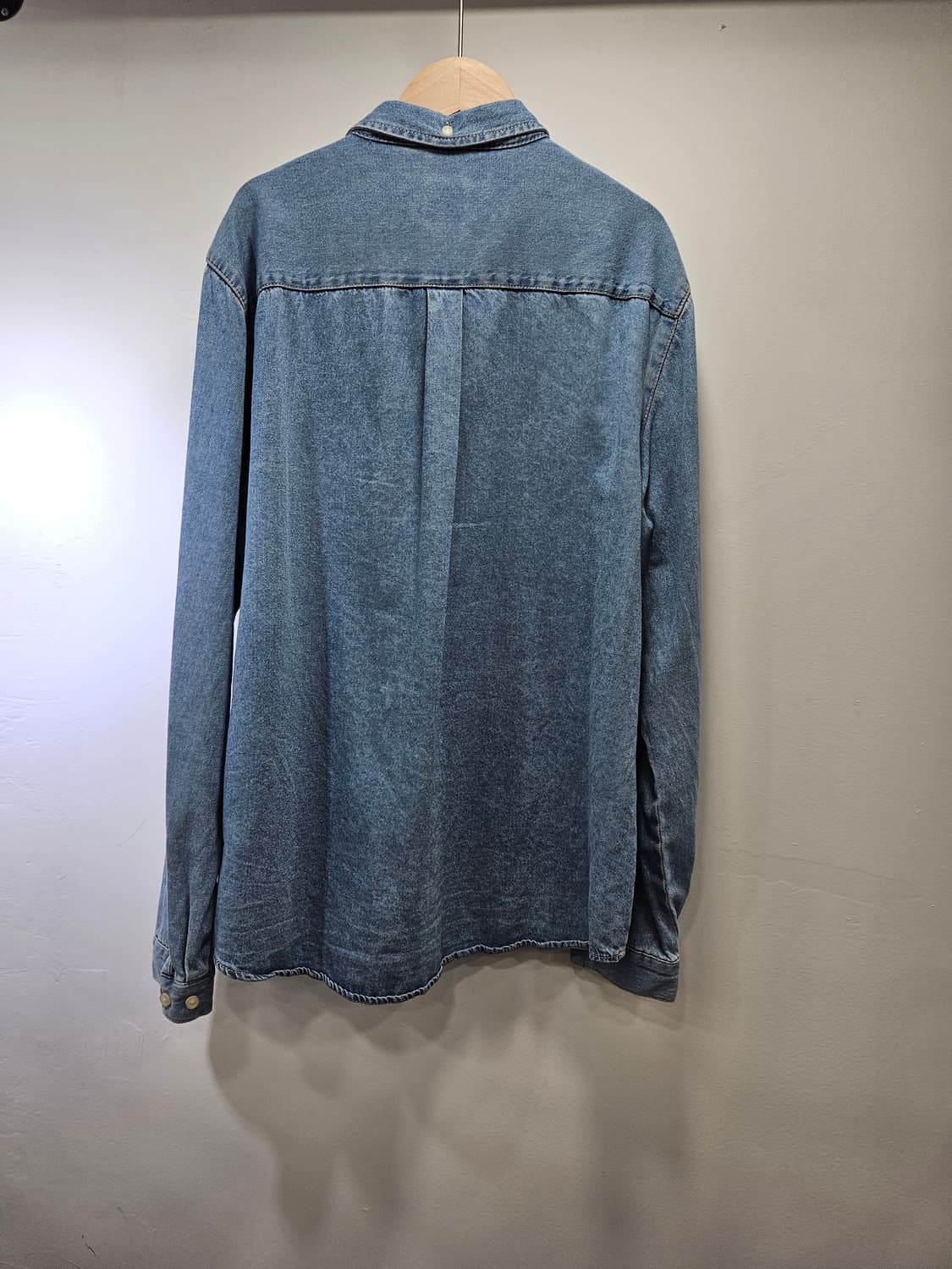 자라 데님 셔츠 XL 상품이미지7