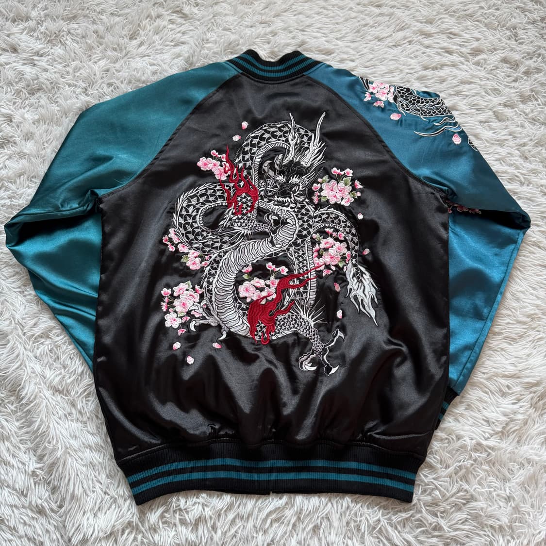 ROGUE 일본빈티지오리엔탈 스카잔 빈티지스카잔 오리엔탈자켓 xl 105 상품이미지3