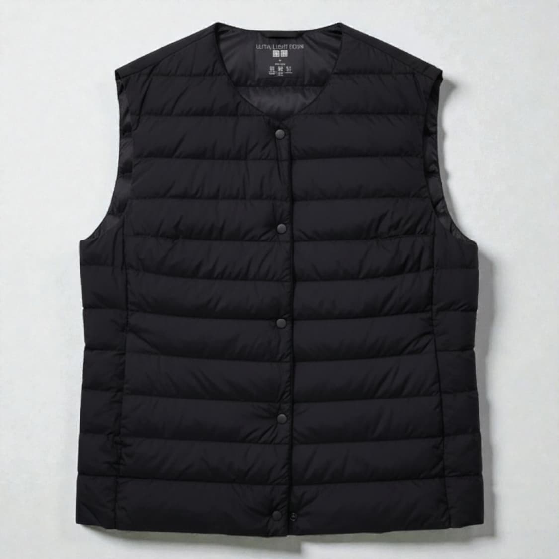 여성88)유니클로 울트라라이트다운 패딩조끼 블랙 상품이미지1