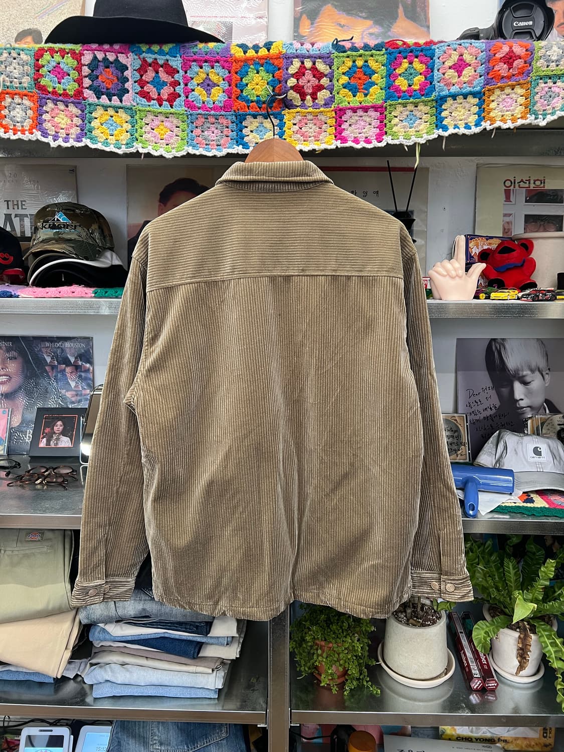 90s Japanese Corduroy Work Jacket (LL) 상품이미지2