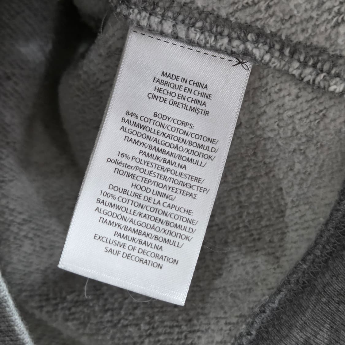 폴로랄프로렌 키즈 후드집업 그레이 M/10/12  상품이미지4