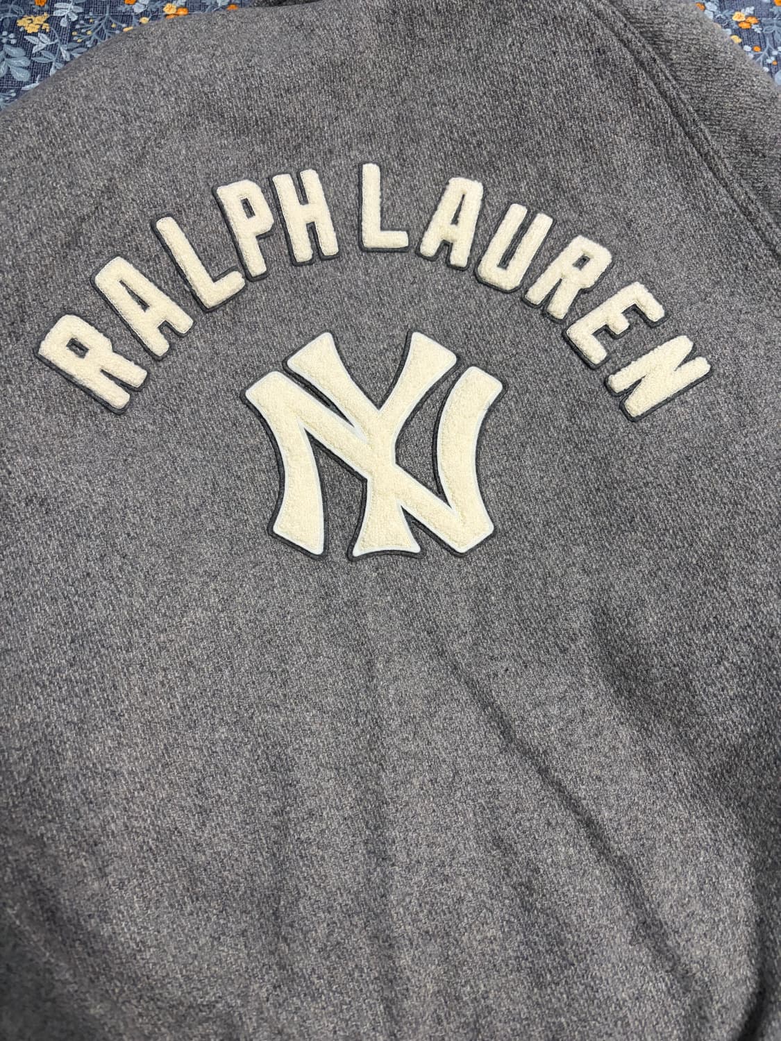 폴로랄프로렌 양키즈 울 바시티 25fw 상품이미지2